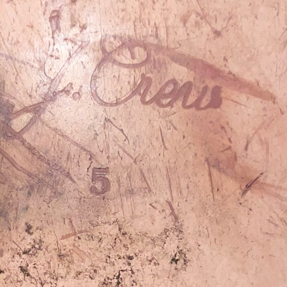 J Crew Factory Walker calf hair women’s ankle boots side zip size : 5 - Picture 12 of 12